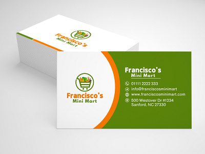 Grocery logo business card food logo graphic design grocery logo logo