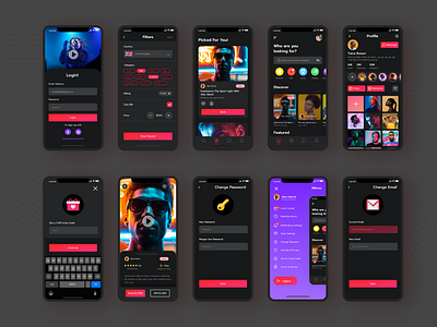 Mobile app UI