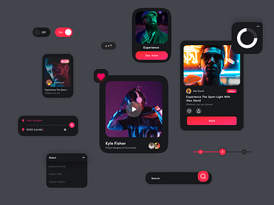 Components Library app app design application assets black branding clean clean ui component components design kit symbol symbols ui ui design ui kit uidesign uiux ux