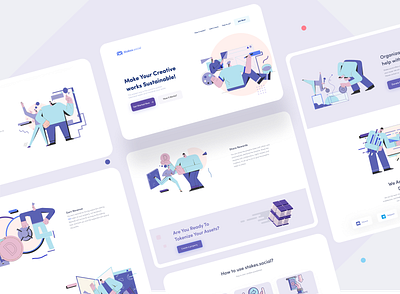 Landing page! app app design application brand branding dashboad dashboard design designer designs desktop ui ui design uidesign uiux userinterface ux web webdesign website