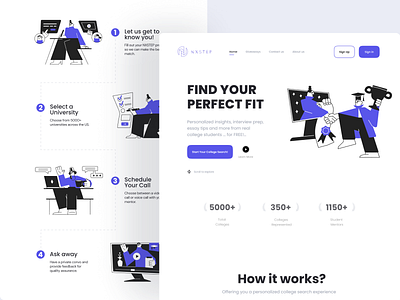 Landing Page! branding design designer education interface landing landing page landingpage layout ui ui ux ui design uiux user experience userinterface ux web web design webdesign website