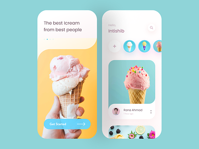 Ice cream App