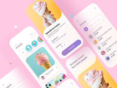 Ice cream App