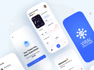 Covid Testing App animation app app design application branding covid 19 dailyui design minimal ui ui design uidesign uiux ux web website