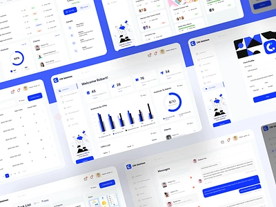 Accounting Web App UI animation app blue branding daily ui dailyui dashboard design designer minimal minimalist saas ui uidesign uiux ux web web app web app ui website