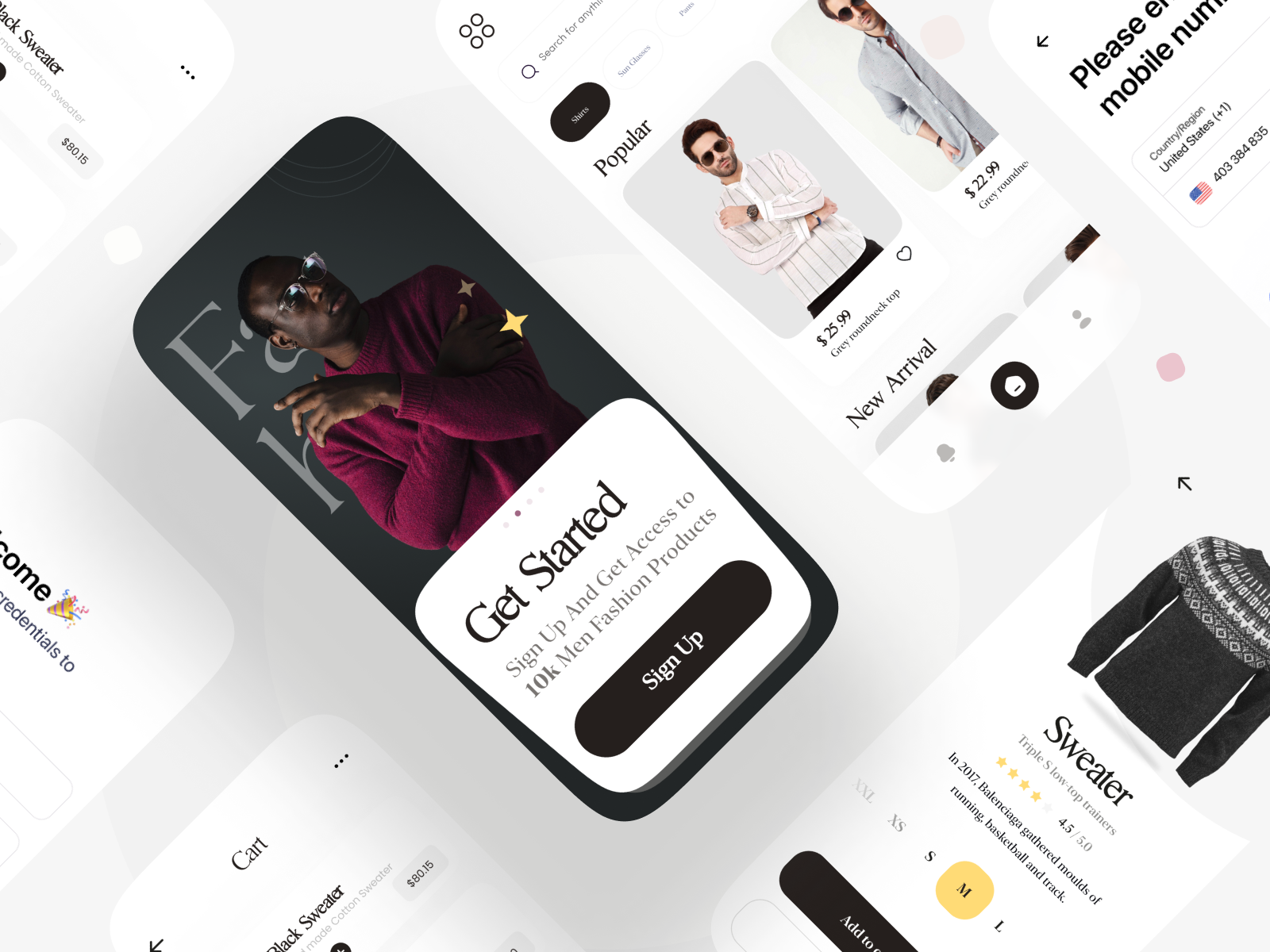 E-Commerce App by Intishib for Carbonteq on Dribbble
