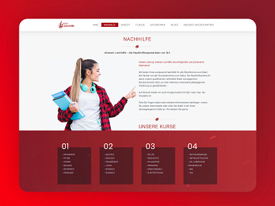 New Project online - Nachhilfe NRW branding leads ui webdesign website