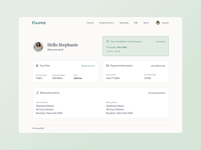 Flume Customer Portal - UI Bits