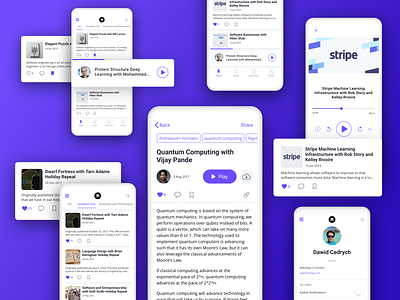 Software Engineering Daily - The Official iOS App app app design appdesign clean design inspiration ios ios app design ios application iosapp iosdesign mobile mobile app design podcast podcasting ui uidesign user experience ux uxdesign uxui