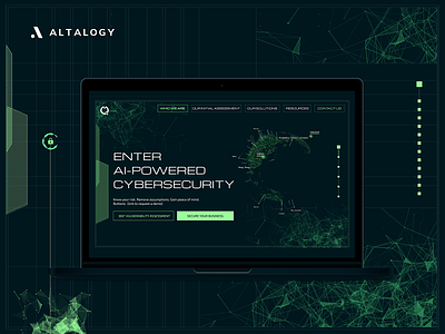 Cybersecurity Company - Landing Page