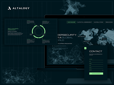 Cybersecurity Company - Landing Page branding cybersecurity fallout inspiration inspirational landing page landing page concept landing page design landing page ui ui uidesign ux uxdesign uxui web design webdesign website design