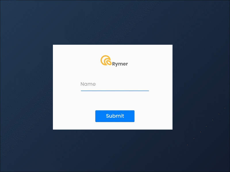 Interactive Material Design Form form forms login page sign up