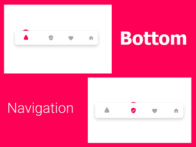 Cute Interactive Tab Bar Animations bottom bar design trends interactions latest trend navigation bar tab bar ui ux uiux