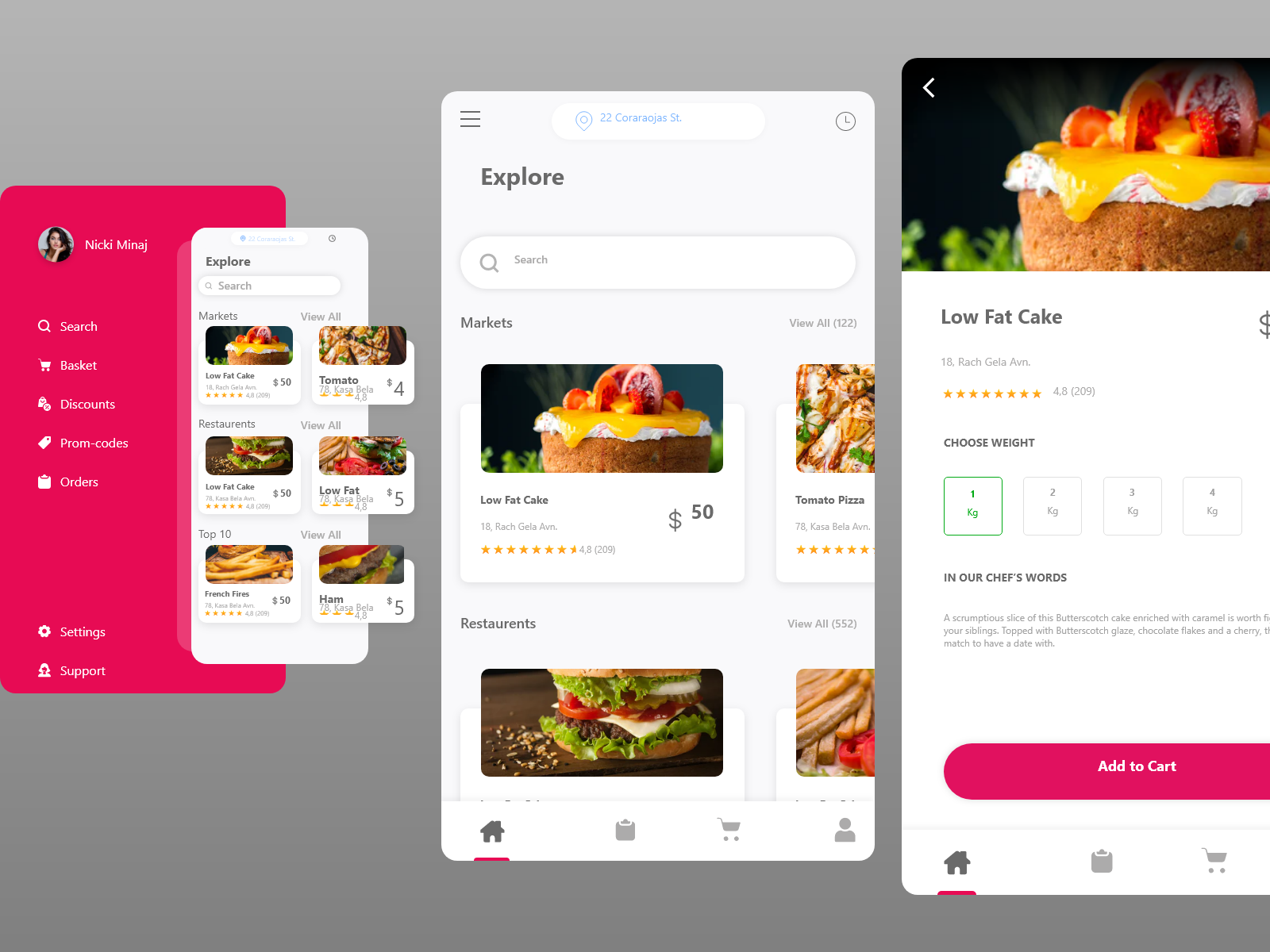 Food Delivery App By Navneet Rajput On Dribbble