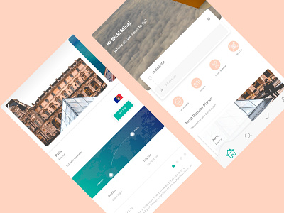 Google Material Flight Booking App