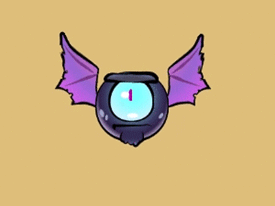 Flying Bat android animation character design game illustration ios octo curse vector