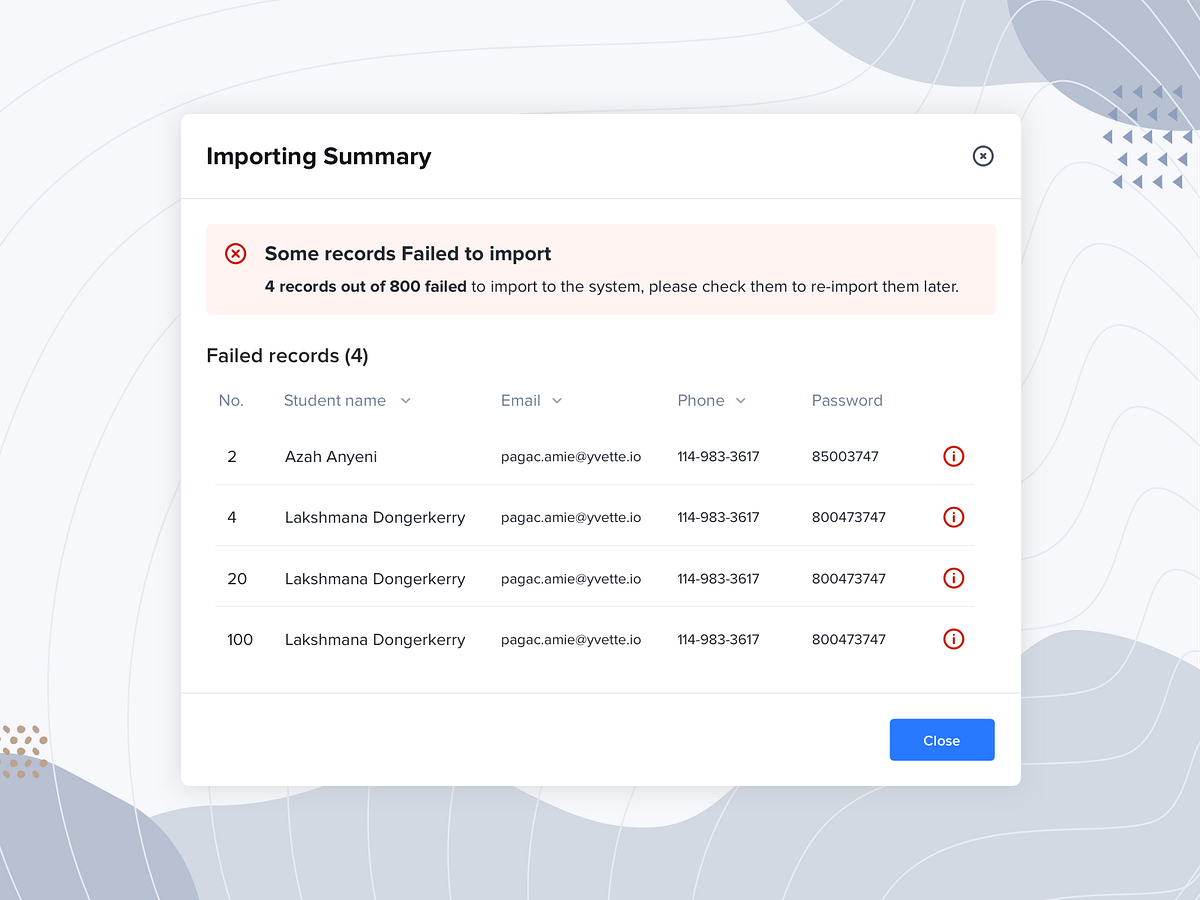 Failed uploading by Alaa Reda for Tremoloo on Dribbble