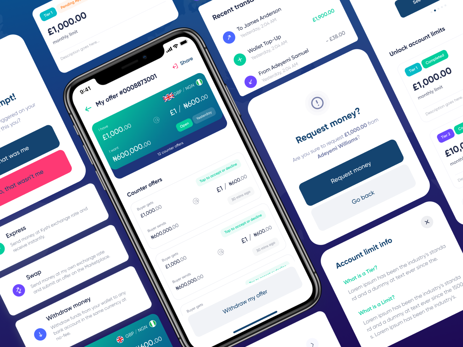 Kyshi: Digital Banking Mobile App by Effect Studios on Dribbble