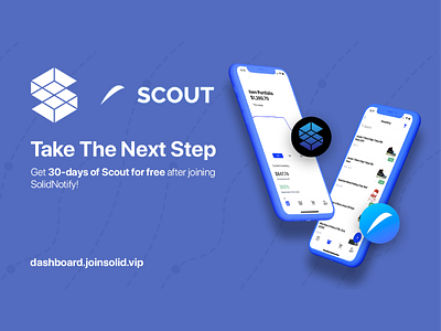 Scout x SolidNotify - Twitter Campaign branding design sneaker sneakerhead sneakers twitter