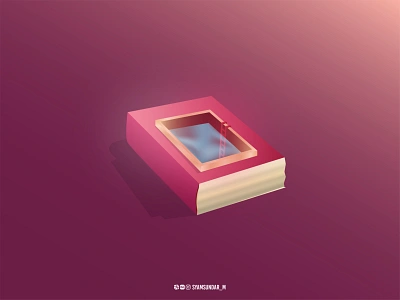 Deep Learning 3d book concept deeplearning dribbble illustration illustrator objects ocean pool vector vector illustration vectorart