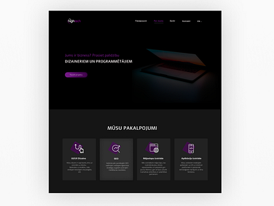 Website design black design website website concept website design