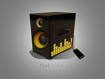 Speaker Icon icon music