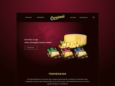 Cervinus - Landing Page Design design landing page web webdesign