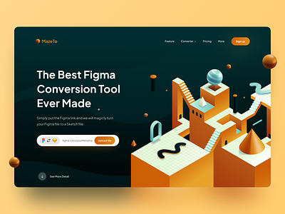 MazeTo – Figma Conversion Tool