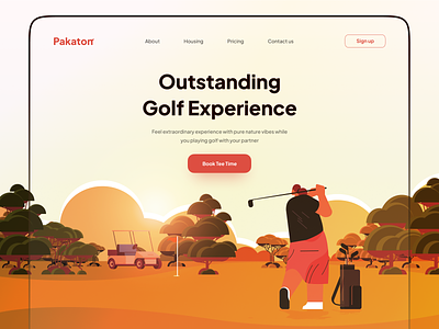 Pakaton - Golf Website