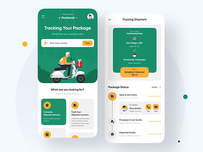 🛵 KangKurir – Mobile App