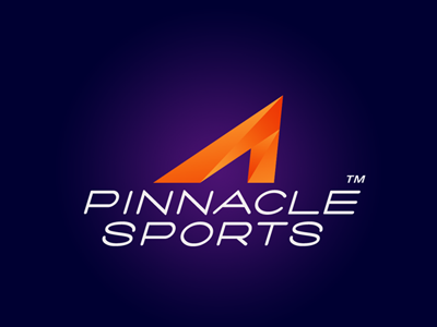 Pinnacle Sports aubergine betting energy italic logo mountain online peak sports
