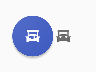 Jeepney Icon 2 commute figma iteration jeep jeepney local material design philippine pinoy process transportation