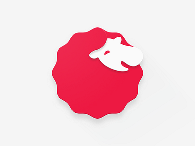 Baa, Baa, Red Sheep for Android animal baa bahbah deals figma fluffy happy icon material design offers sheep stamp