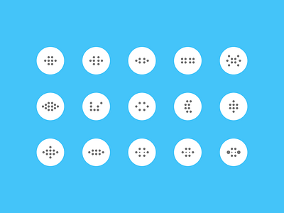 Dot Formations arrangement circles design digital dots figma holes process symbols texture touch