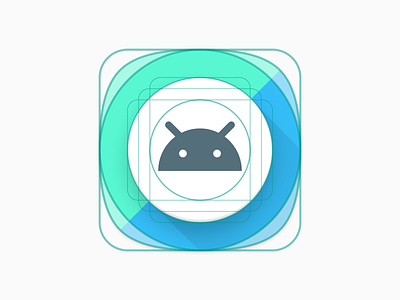 Android O Adaptive Icon Sticker Sheet circle figma freebie material design product icon rounded rectangle squircle template wearepapermill