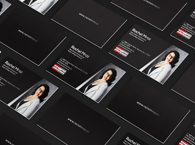 Rachel Mraz Business Card Design ai brandidentity branding design businesscard graphicdesigns namecard rachelmraz visitingcard