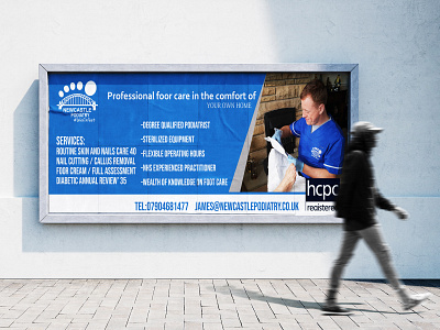 NEWCASTLE PODIATRY x WeFixFeet | Facebook Cover Design 3dmockup ad adobe illustrator adobe photoshop ads advertisement advertising agency banner branding cover design design facebook cover graphic design promo promotional design social media design