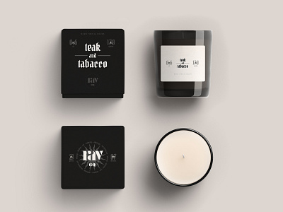 Ray Co. Candle Packaging