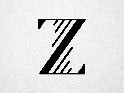 Z Lettermark - Black