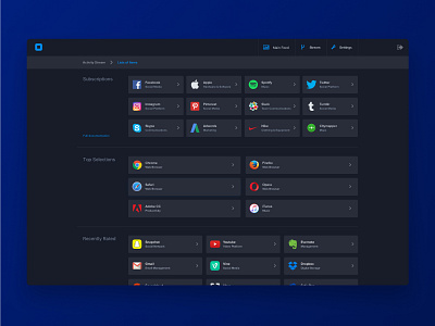 Dashboard UI Kit