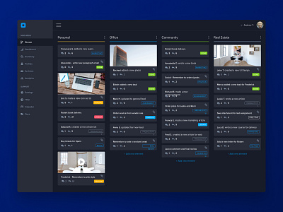 Dashboard UI Kit 42