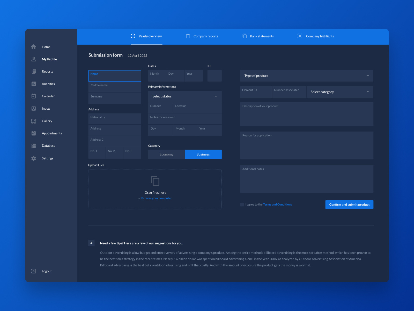 SaaS Admin UI Kit 27 by Pierluigi Giglio on Dribbble