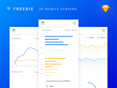How to Design 20 Mobile Designs in Sketch App android dashboard free freebee freebie freebies ios minimal mobile sketch