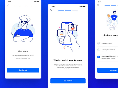 Let s Design a iOS Onboarding Sequence in Figma app branding clean design figma figma design figma tutorial figmadesign flat material ui white