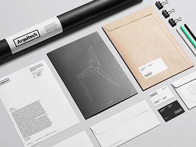 Arquitech stationery