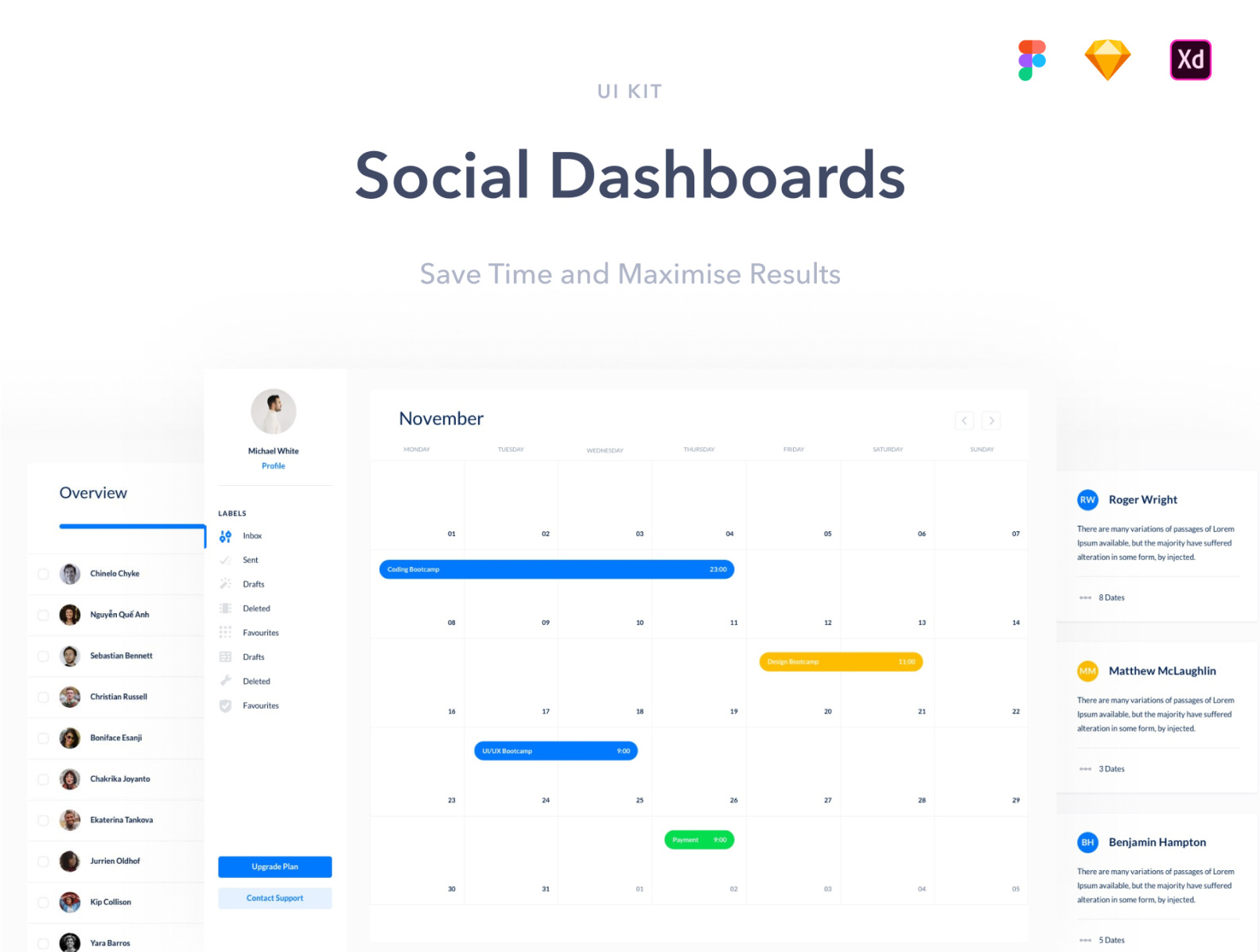 FREEBIE UI Kit: 40 Dashboard UIs by Pierluigi Giglio on Dribbble