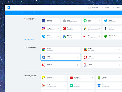 Dashboard Elements UI dashboard data dates logos management screens software ui ux