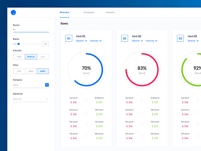 Analytics UI app branding clean design flat ios iphone sketch ui web website white