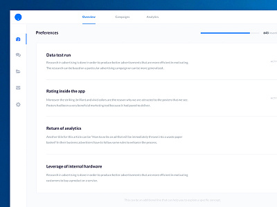 Saas Dashboard Template