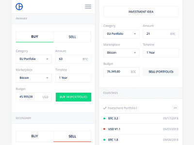 Crypto User Interface Kit For Sketch And Adobe XD 2d branding clean crypto dashboard design flat material mobile ui ux web